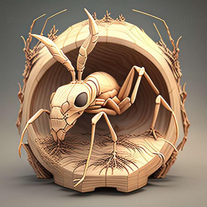 3D модель Cylindromyrmex brevitarsus (STL)